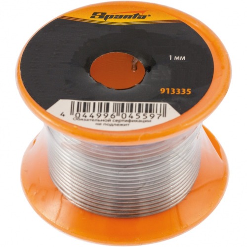 Estanho em carretel para solda espessura de 1 mm - 9133355 Estanho em carretel para solda espessura de 1 mm - 9133355