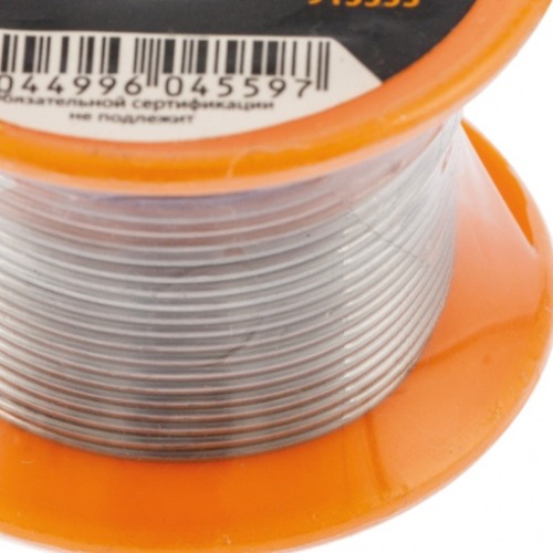 Estanho em carretel para solda espessura de 1 mm - 9133355 Estanho em carretel para solda espessura de 1 mm - 9133355