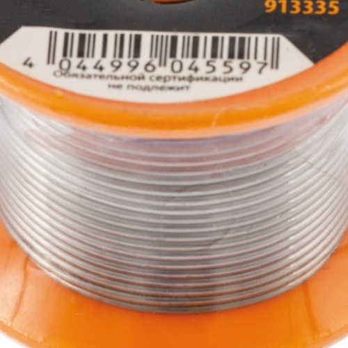 Estanho em carretel para solda espessura de 1 mm - 9133355 Estanho em carretel para solda espessura de 1 mm - 9133355
