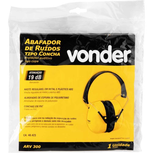 Abafador de ru�dos tipo concha 19db - ARV300