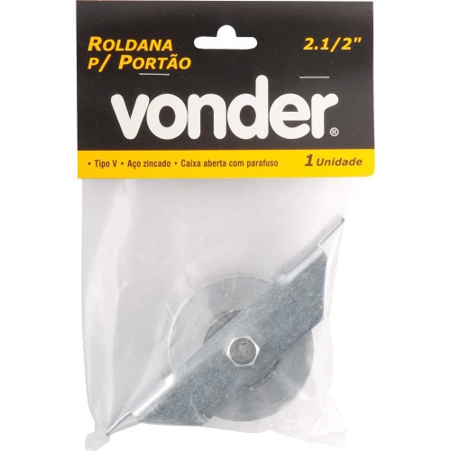 Roldana para portão 2.1/2 Roldana para portão 2.1/2