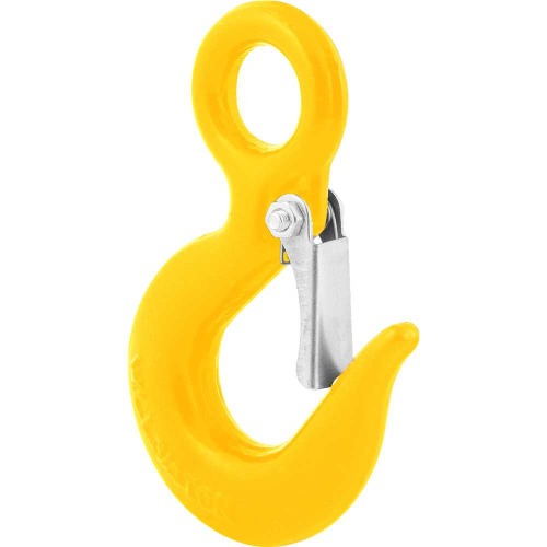 Gancho olhal com trava de seguran�a 0,75 ton.