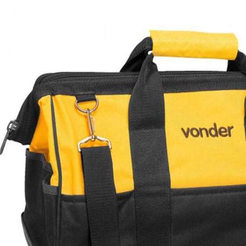 Bolsa em lona 430 x 240 x 300 mm com 22 bolsos - BL017 Bolsa em lona 430 x 240 x 300 mm com 22 bolsos - BL017