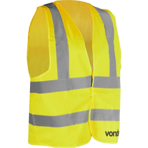Colete refletivo tipo blus�o sem bolso amarelo - CV 102  