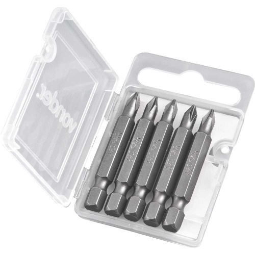 Jogo de bits phillips ponta ph1 x 50 mm encaixe 1/4 Jogo de bits phillips ponta ph1 x 50 mm encaixe 1/4