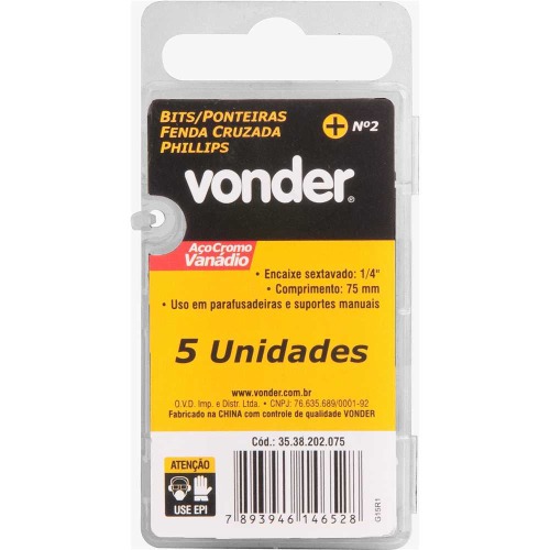 Jogo de bits philips encaixe 1/4 Jogo de bits philips encaixe 1/4