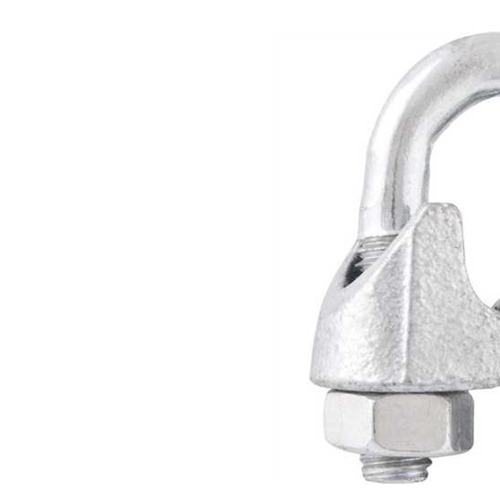 Clips para cabo de aço 1/4 Clips para cabo de aço 1/4