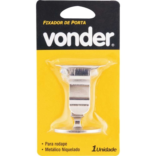 Fixador de porta de press�o para rodap� 