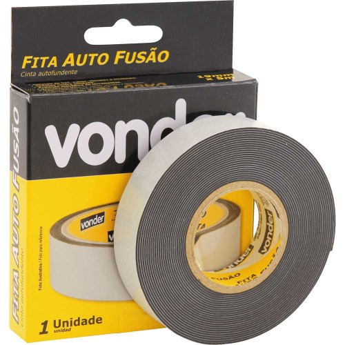 Fita isolante auto fus�o de 19 mm x 5 metros