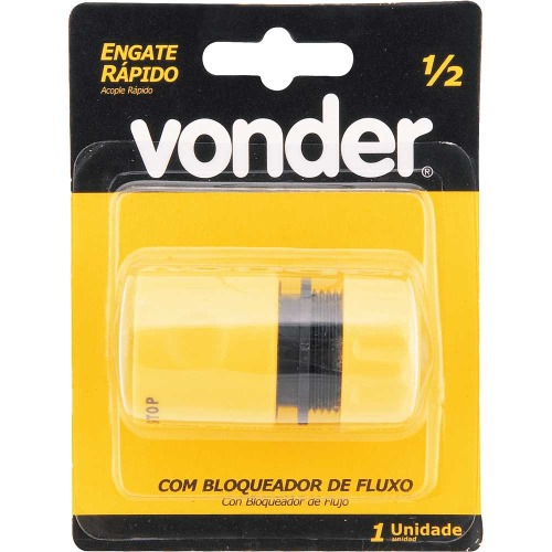 Engate rápido com bloqueador de fluxo 1/2 Engate rápido com bloqueador de fluxo 1/2