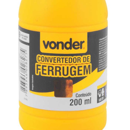 Convertedor de ferrugem 200 ml - Vonder
