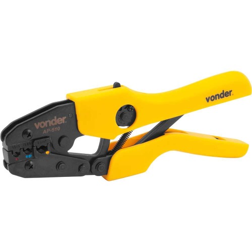 Alicate prensa terminais para fios e cabos com bitolas de 1 a 16 mm² Alicate prensa terminais para fios e cabos com bitolas de 1 a 16 mm²