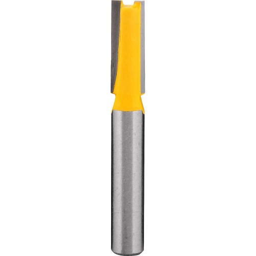 Fresa reta para acabamento sem rolamento com dentes de v�dea 6 mm