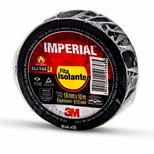 Fita isolante 18 mm x 10 metros - IMPERIAL SLIM