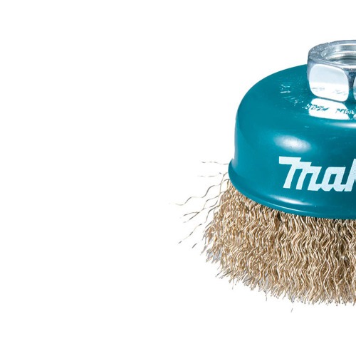 Escova de a�o tipo copo ondulada 100 mm - D-39805