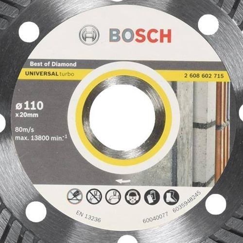 Disco diamantado turbo 110 mm para m�rmore