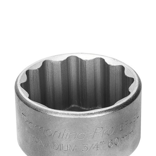 Soquete estriado 19 mm encaixe 3/4