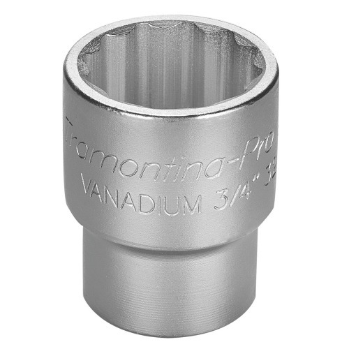 Soquete estriado 33 mm encaixe 3/4