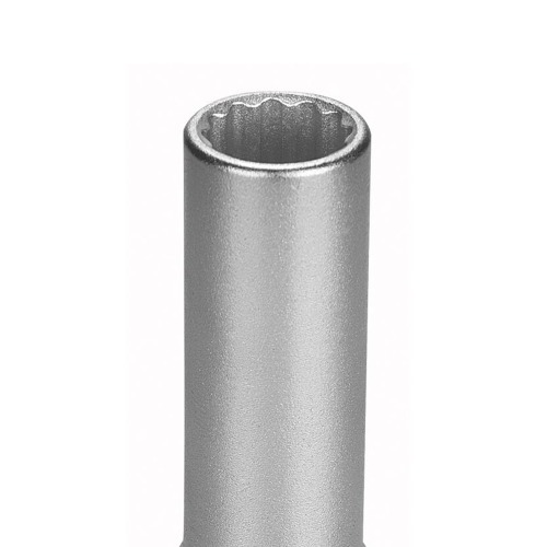 Soquete estriado longo 13 mm encaixe 1/2
