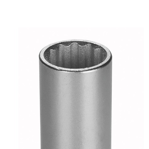 Soquete estriado longo 21 mm encaixe 1/2