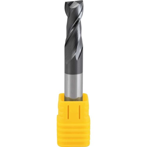 Fresa de topo 10 mm 2 cortes em metal duro 