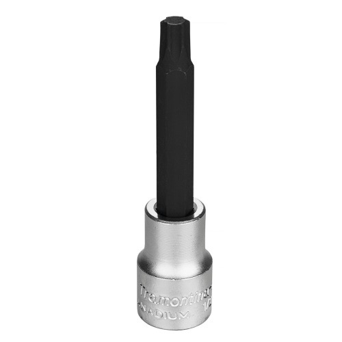 Soquete longo com ponta hexalobular T50 encaixe 1/2