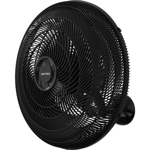 Ventilador de parede 50 cm oscilante preto 14063 - NEW  110V