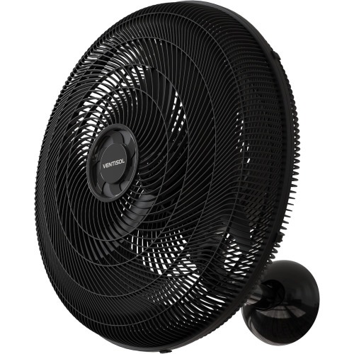 Ventilador de parede 50 cm oscilante preto 14063 - NEW  110V