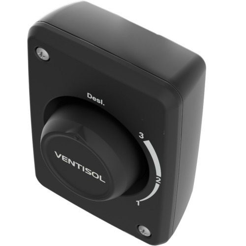 Ventilador de parede 50 cm oscilante preto 14063 - NEW  110V