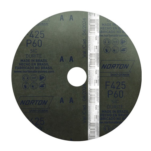 Disco de lixa de fibra 180 x 22 mm - F425