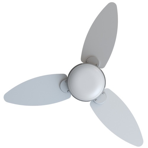 Ventilador de teto 3 pás Inverter dupla face branco/cinza com controle remoto - Elluz 110V/220V Ventilador de teto 3 pás Inverter dupla face branco/cinza com controle remoto - Elluz 110V/220V