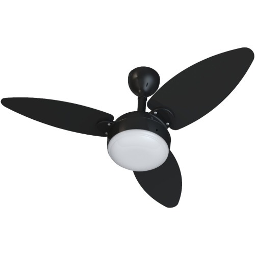 Ventilador de teto 3 p�s dupla face com controle remoto - Elluz Inverter  110V/220V