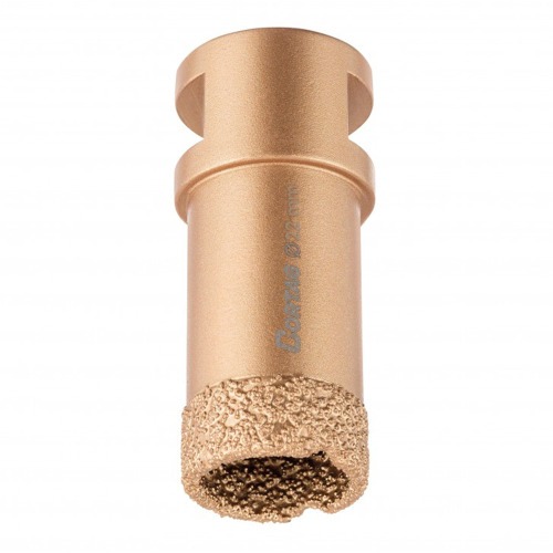 Serra copo diamantada 22 mm para esmerilhadeira rosca M14