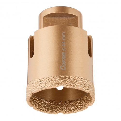 Serra copo diamantada 44 mm para esmerilhadeira rosca M14