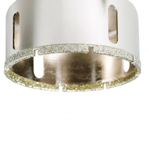 Serra copo diamantada 25mm para furadeira com haste sextavada 