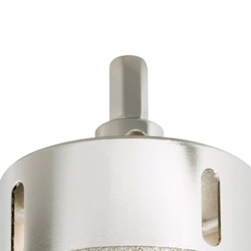 Serra copo diamantada 25mm para furadeira com haste sextavada 