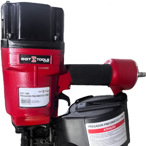 Pregador pneumático capacidade de prego de 57 a 80 mm - SGT-1480 Pregador pneumático capacidade de prego de 57 a 80 mm - SGT-1480