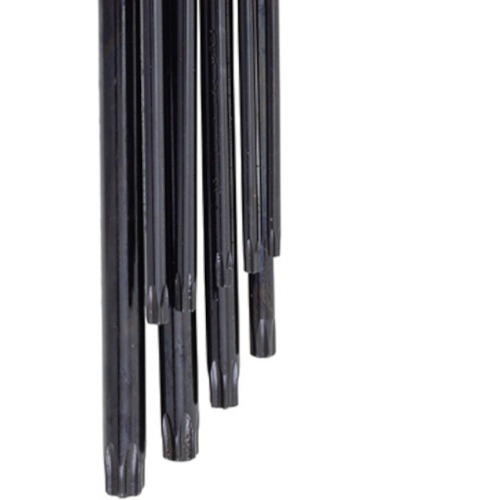 Jogo de chave hexalobular longa T10 a T50 com 9 pe�as