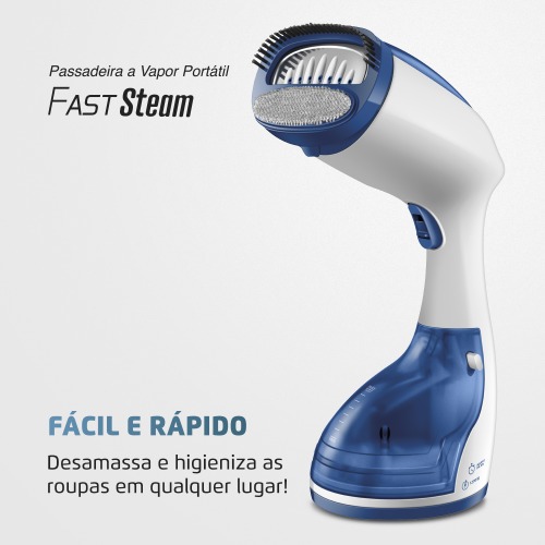 Passadeira a vapor port�til 1270 watts Fast Steam - VP-09  110V