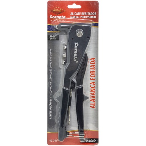 Rebitador manual tipo alicate para rebites at� 4,8 mm