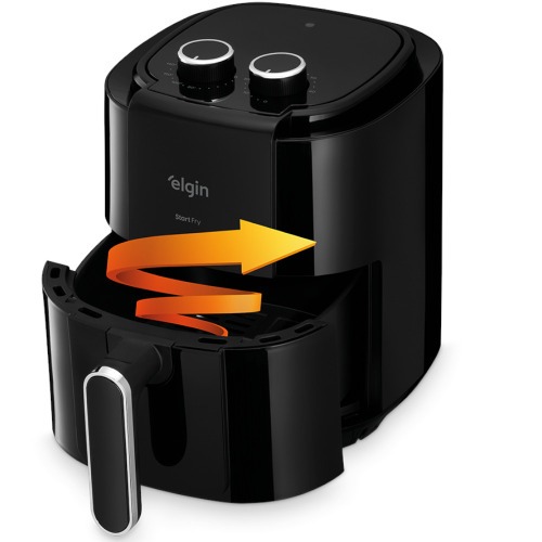 Fritadeira el�trica sem �leo Air Fryer 3,5L 1.400 Watts - START FRY  110V