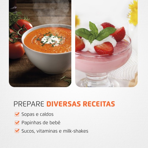 Mixer el�trico 200 watts 2 em 1 - M-15-W  220V