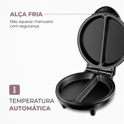 Omeleteira el�trica 800 watts Easy Omelet - OM-02   220V