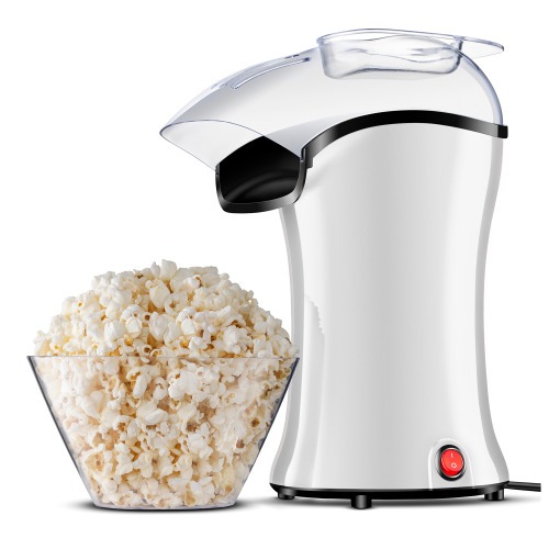 Pipoqueira el�trica com bico direcionador 1200 watts branco- PopFlix  110V