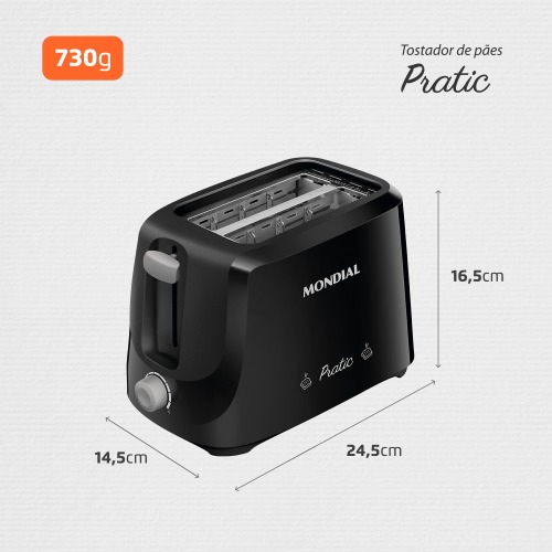 Torradeira de p�es 700 Watts - T-18  110V