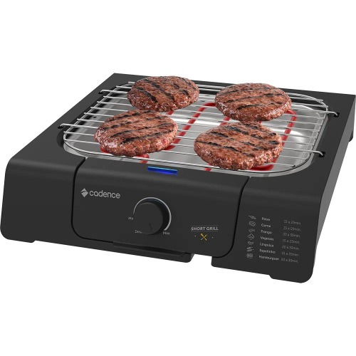 Churrasqueira el�trica port�til 1.200 watts Short Grill - GRL805  110V