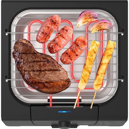 Churrasqueira el�trica port�til 1.200 watts Short Grill - GRL805  110V