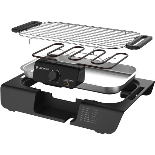 Churrasqueira el�trica port�til 1.800 watts Grill Menu - GRL810  110V