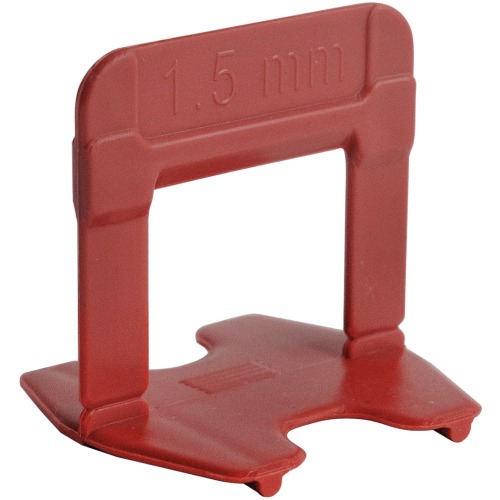 Espa�ador e nivelador para piso 1,5 mm com 500 pe�as - ECO