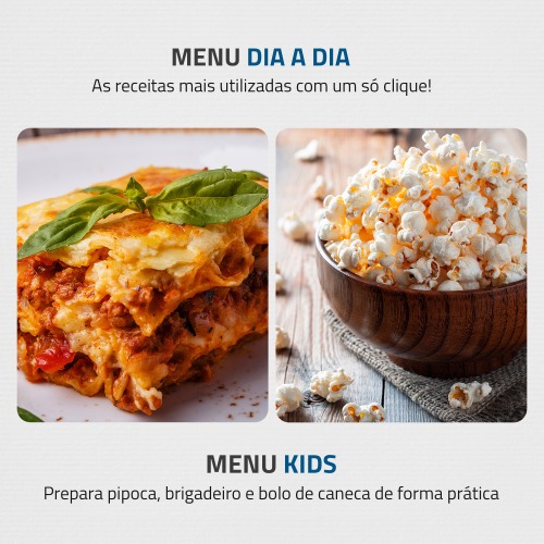 Micro-ondas 34 litros 1400W espelhado 10 níveis de potência- MO-02-34-E 220V Micro-ondas 34 litros 1400W espelhado 10 níveis de potência- MO-02-34-E 220V